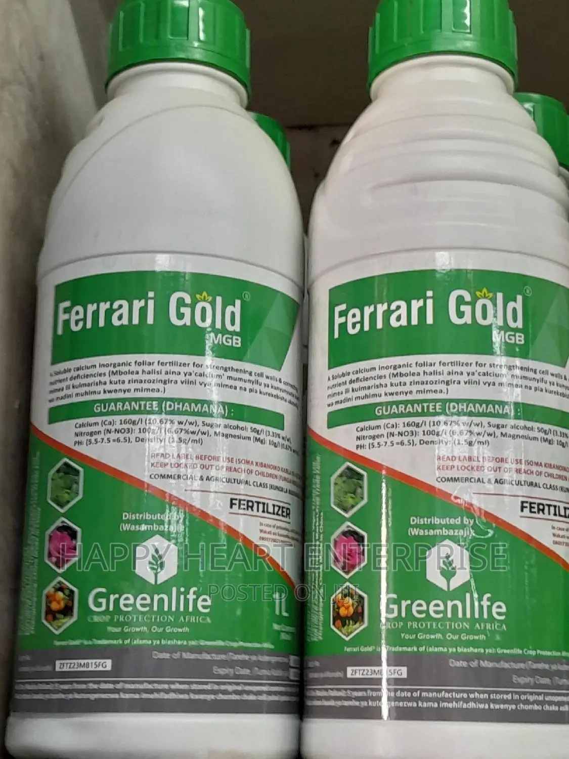 Feralli Gold MGB Foliar Fertiliser 1litre