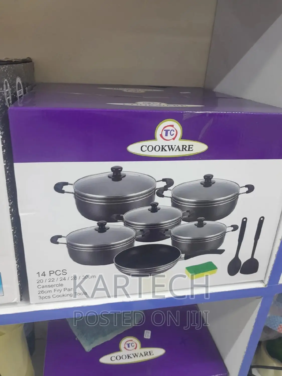 14 PCS TC Cookware Set