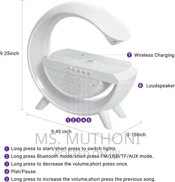 Intelligent Wireless Blue Tooth Music System