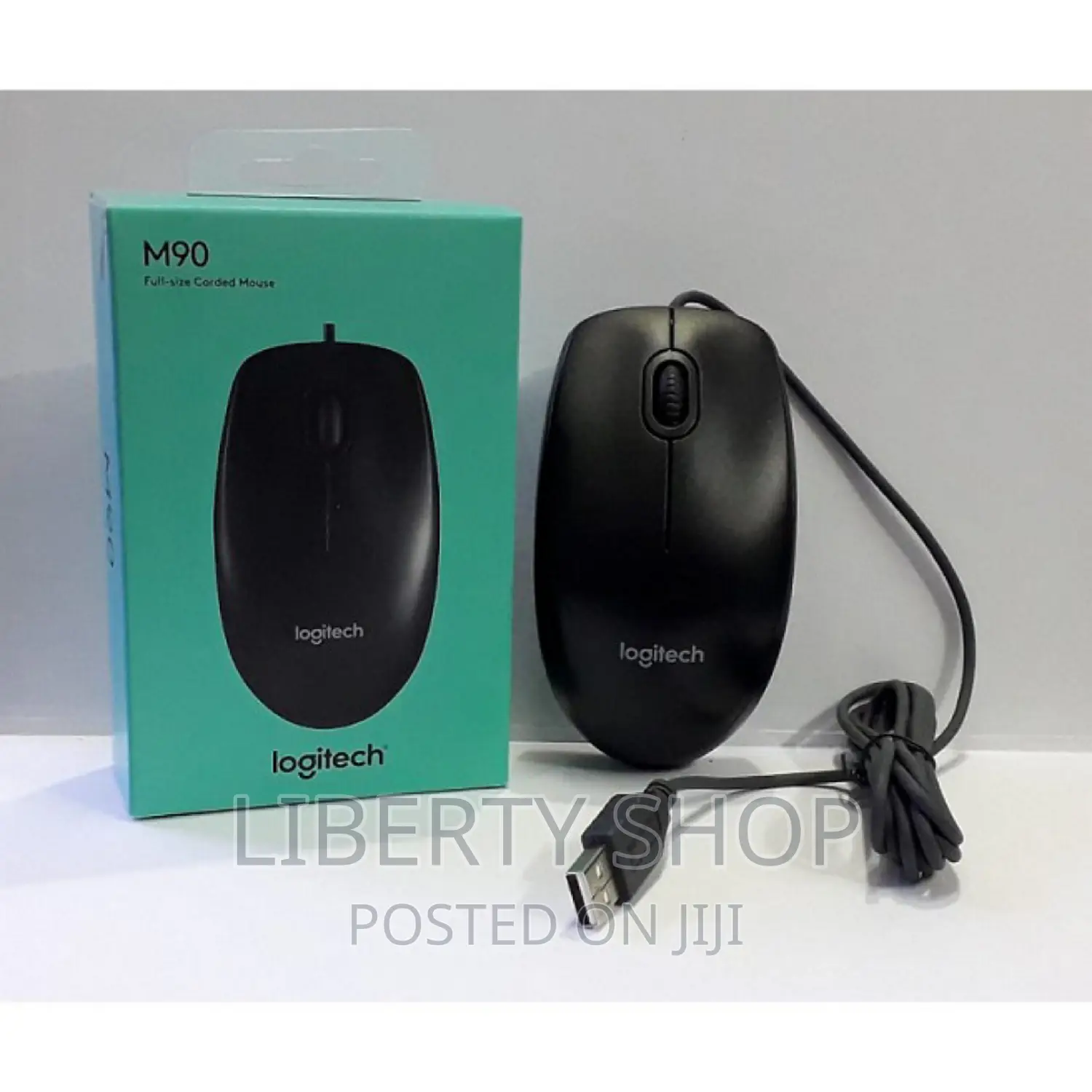 Logitech M90 USB Optical Mouse