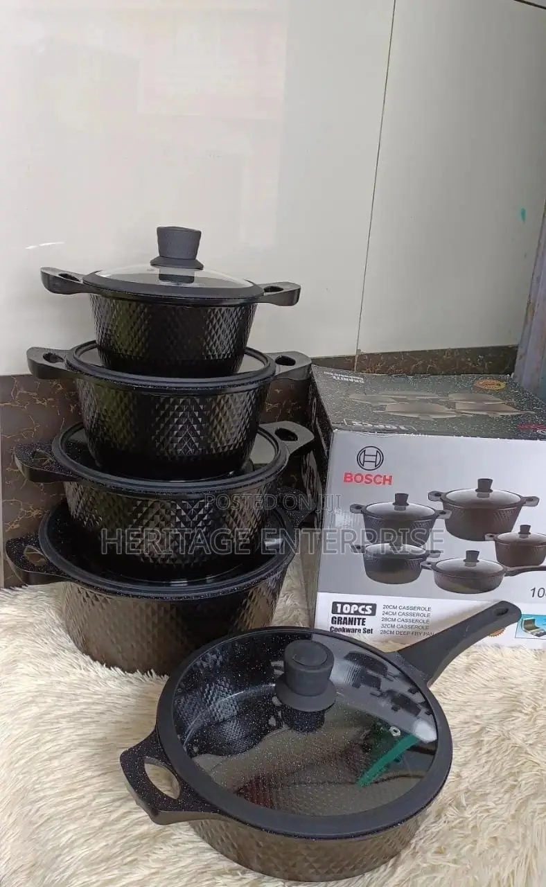 Nonstick Cookware," Bosch Silicone Cookware Set.