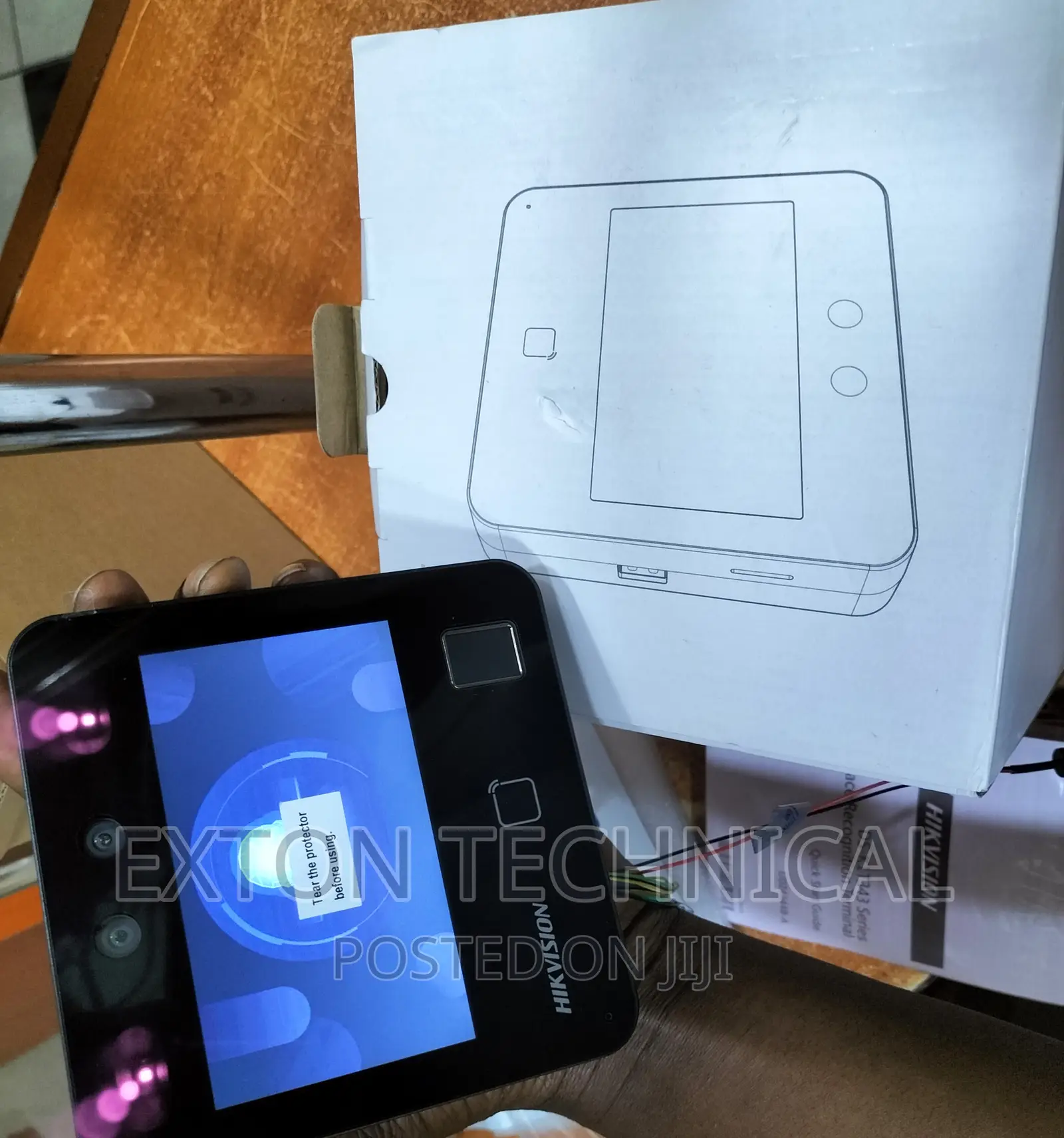Face Access Control Terminal Hikvision With T/A