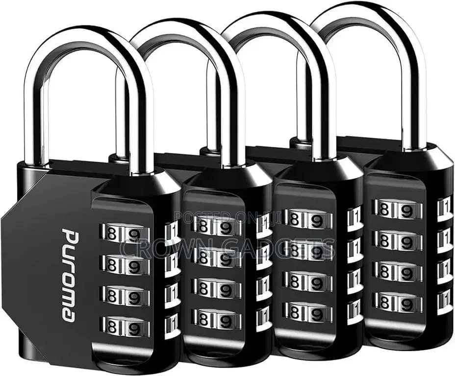 4 Digit Multi-Purpose Combination Padlock