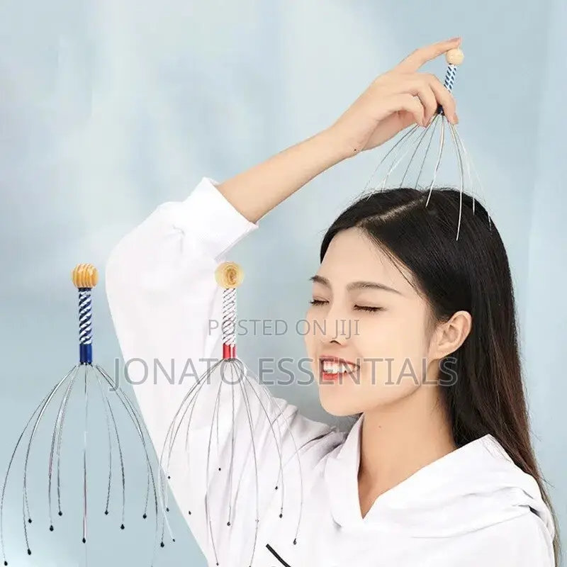 Head Scalp Massager, Octopus Shaped Head Scalp Massage Comb