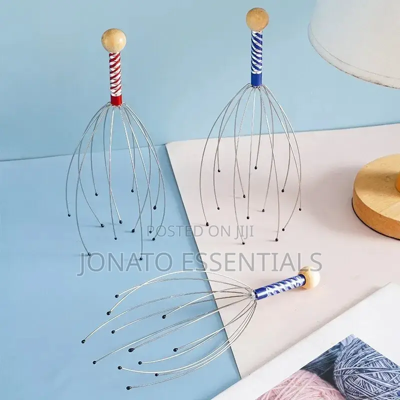 Head Scalp Massager, Octopus Shaped Head Scalp Massage Comb