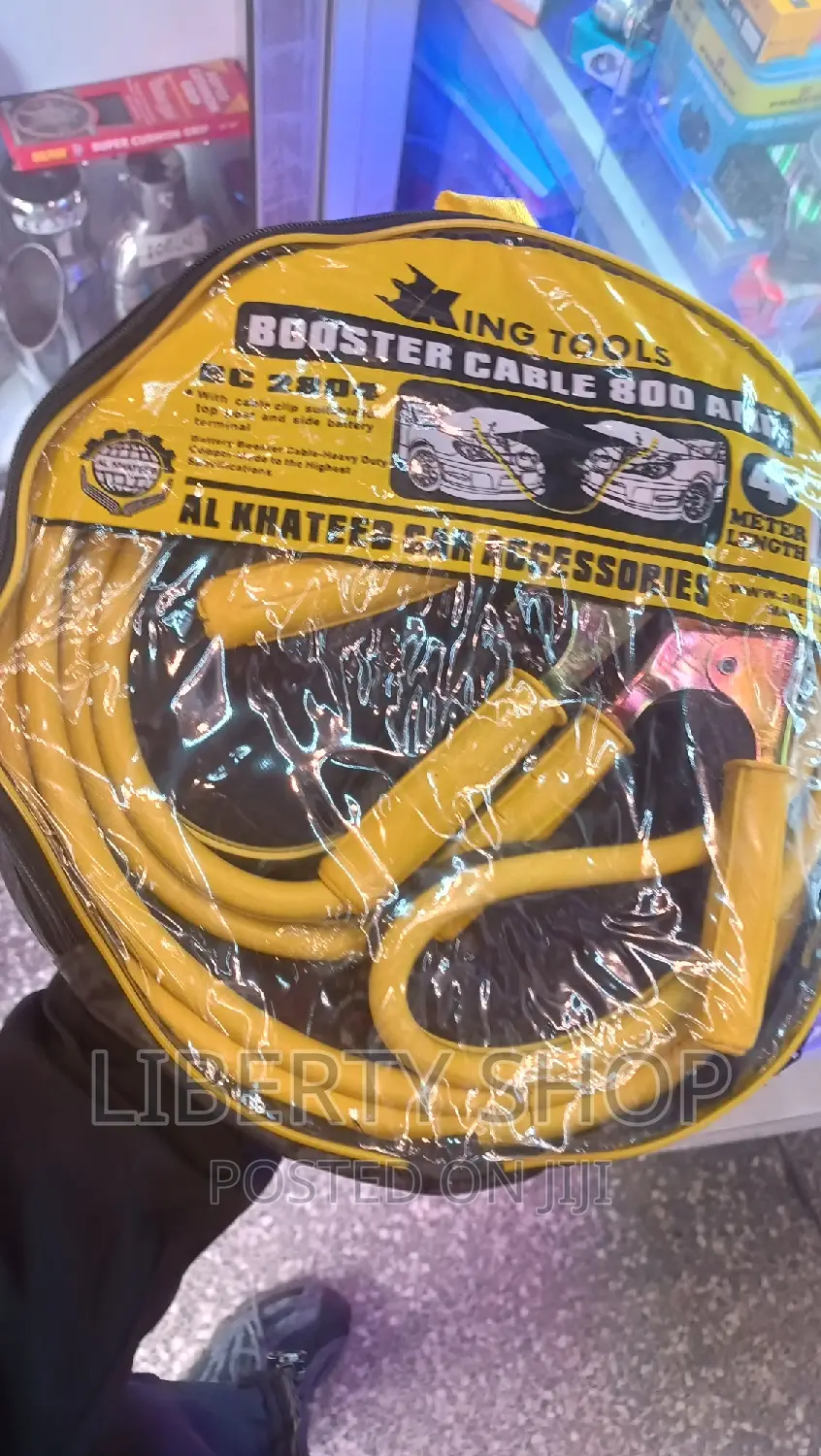 Heavy Duty Jumper Cables 4m Long