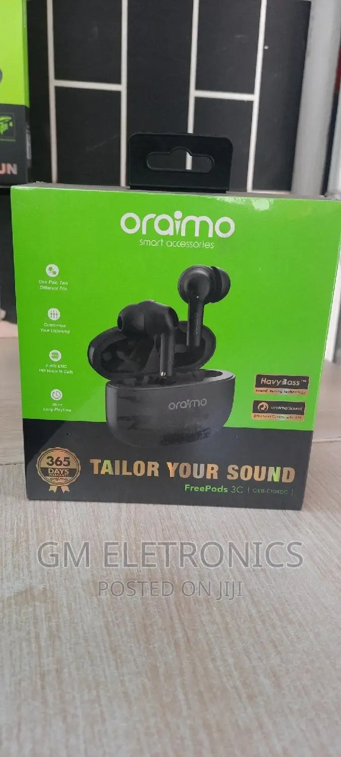 Oraimo Freepods 3c(Oeb-E104dc) True Wireless Earbuds.