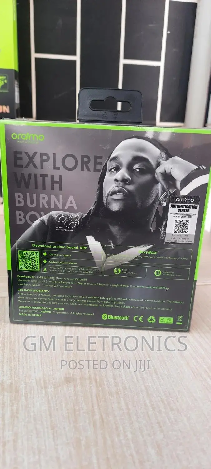 Oraimo Freepods 3c(Oeb-E104dc) True Wireless Earbuds.