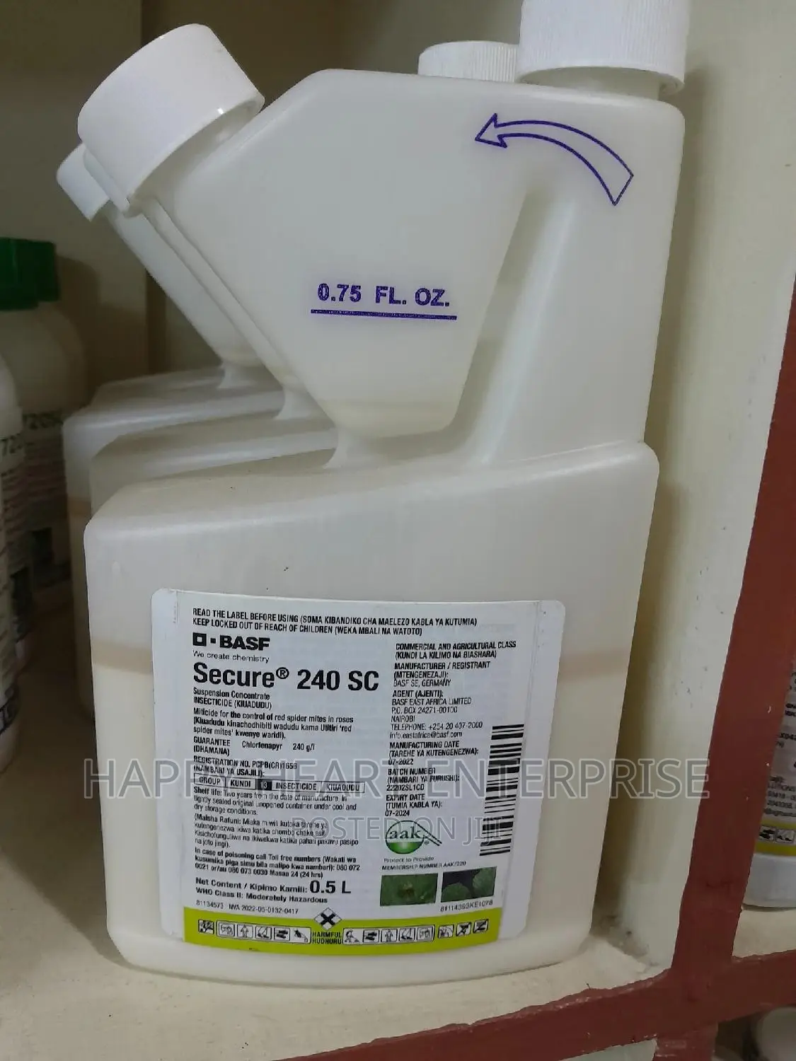 Secure 240sc Insecticide 0.5litres