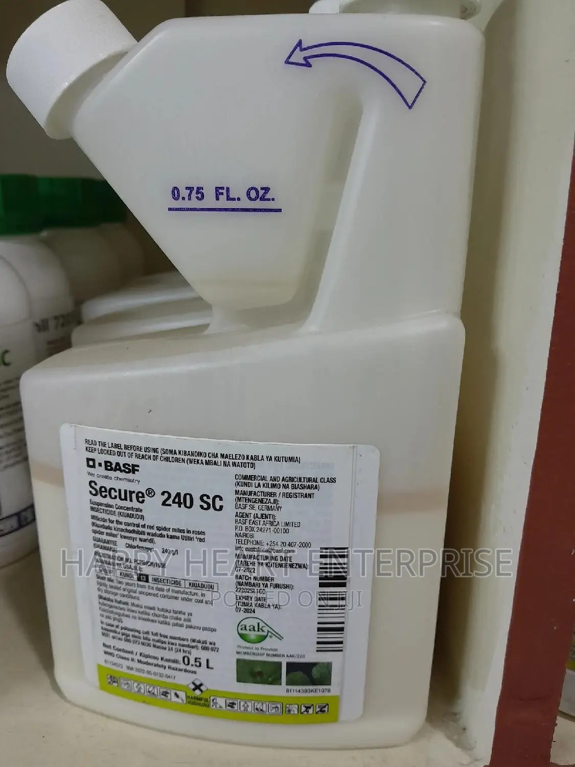 Secure 240sc Insecticide 0.5litres