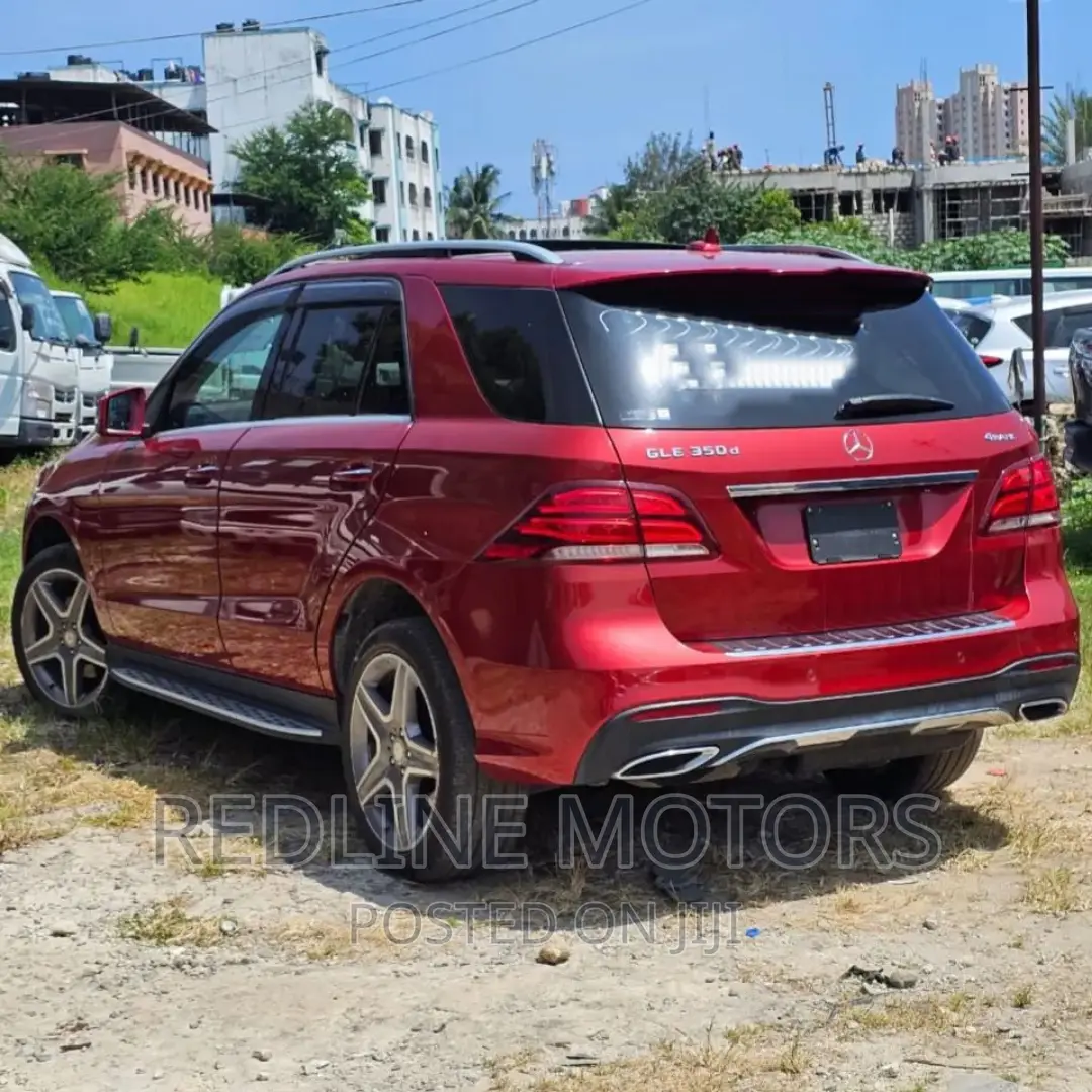Mercedes-Benz GLE-Class GLE 350d 4MATIC 2017 Red