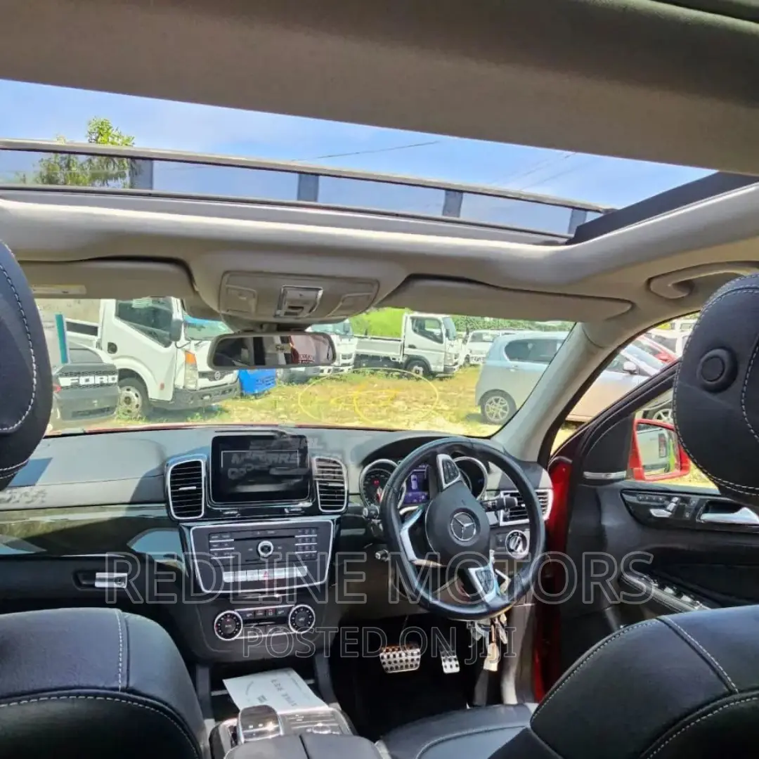 Mercedes-Benz GLE-Class GLE 350d 4MATIC 2017 Red