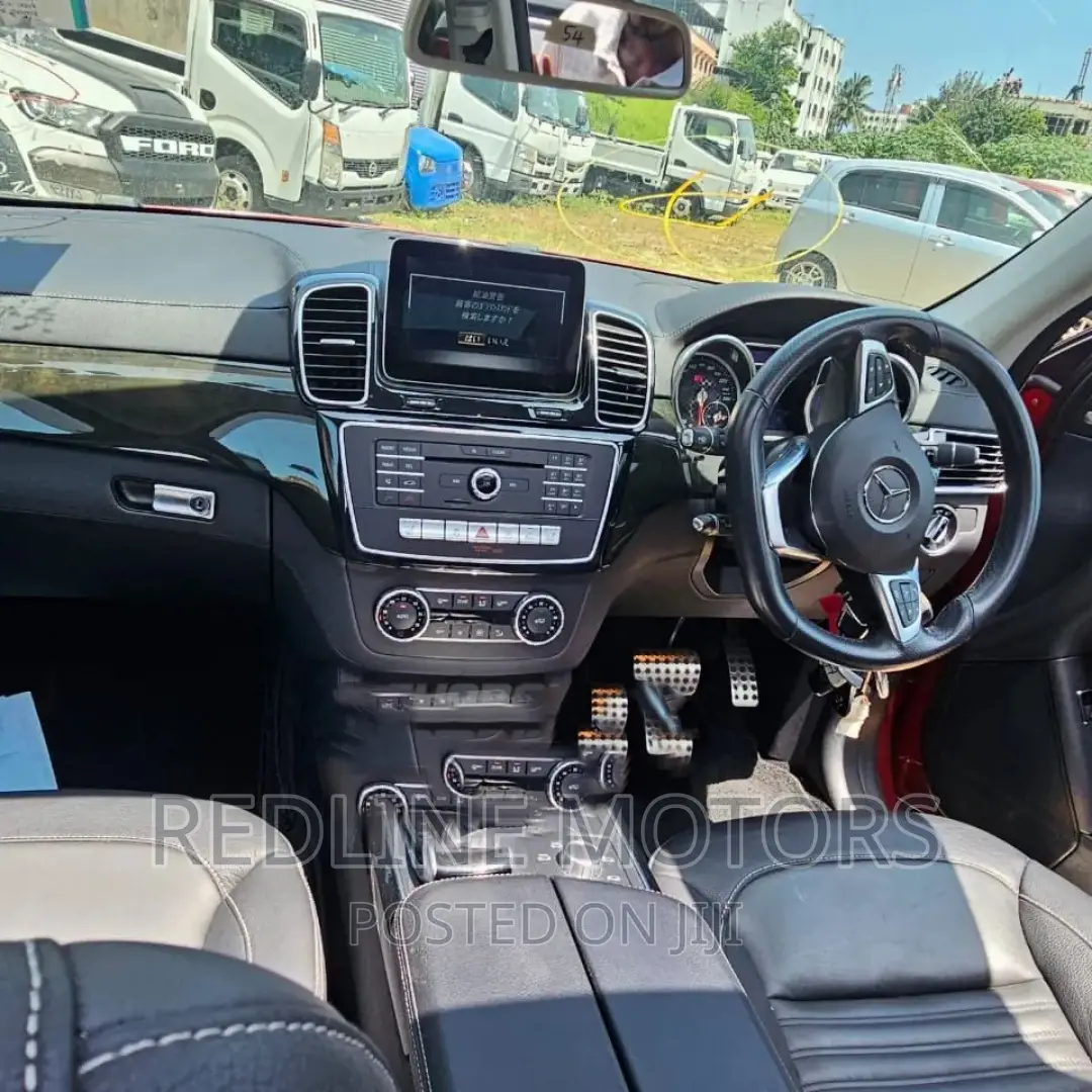 Mercedes-Benz GLE-Class GLE 350d 4MATIC 2017 Red
