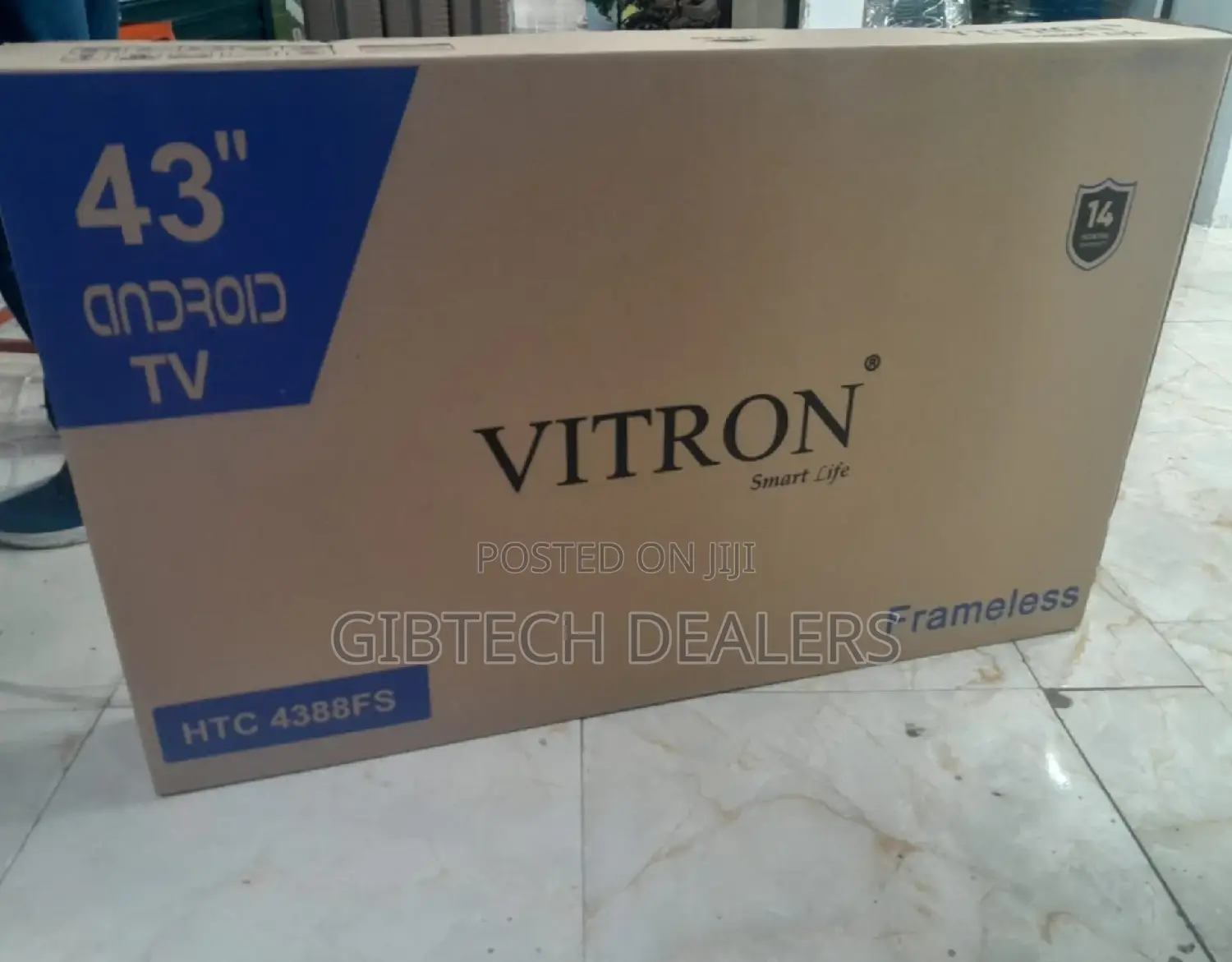 Vitron 43 Inches Smart Android Tv