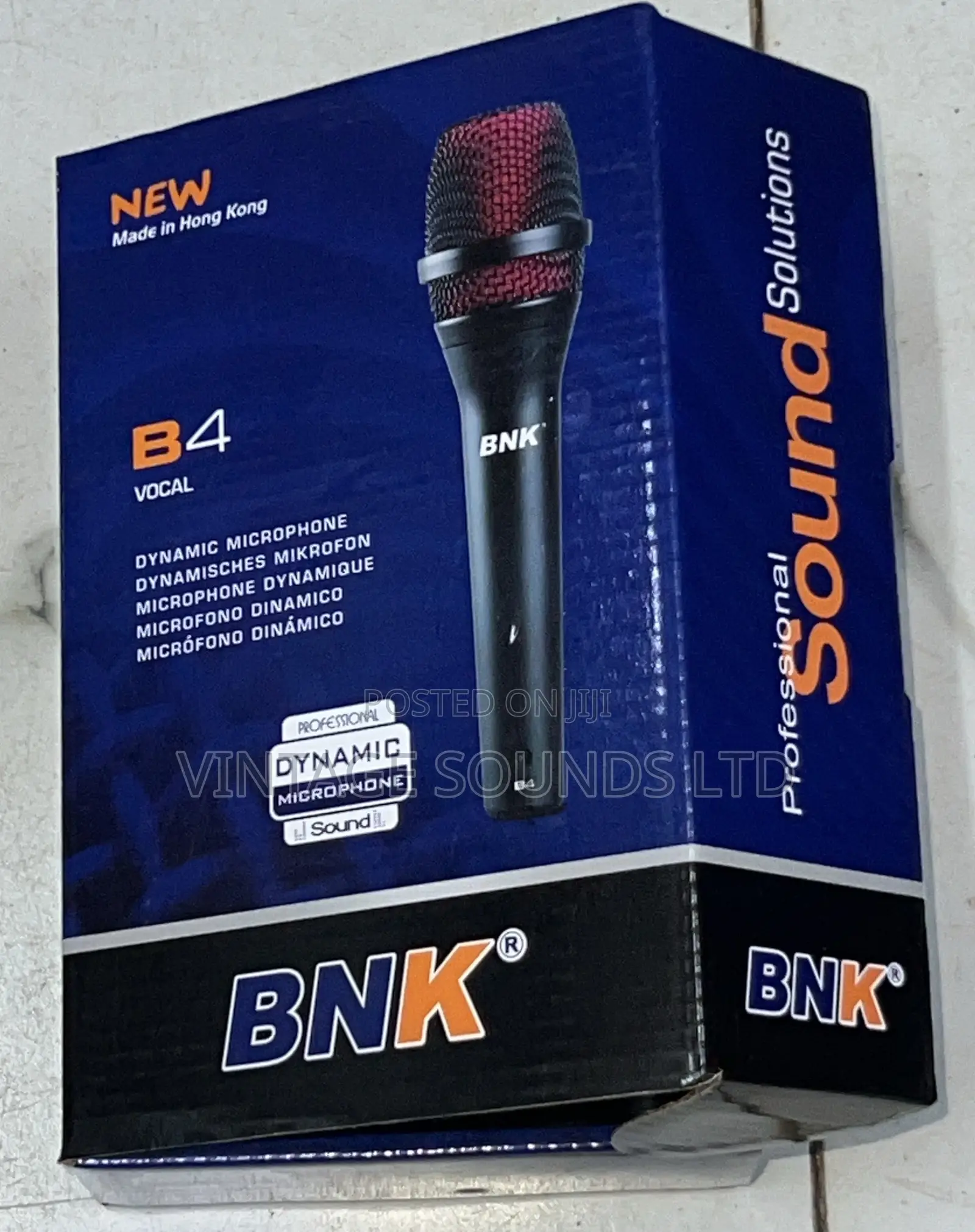 BNK B4 Wired Microphone With 5m Cable
