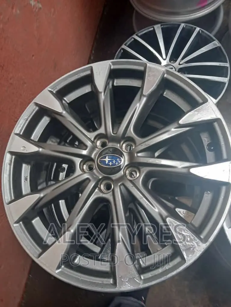 Size 17 Inches Subaru Alloy Japan Rims Set