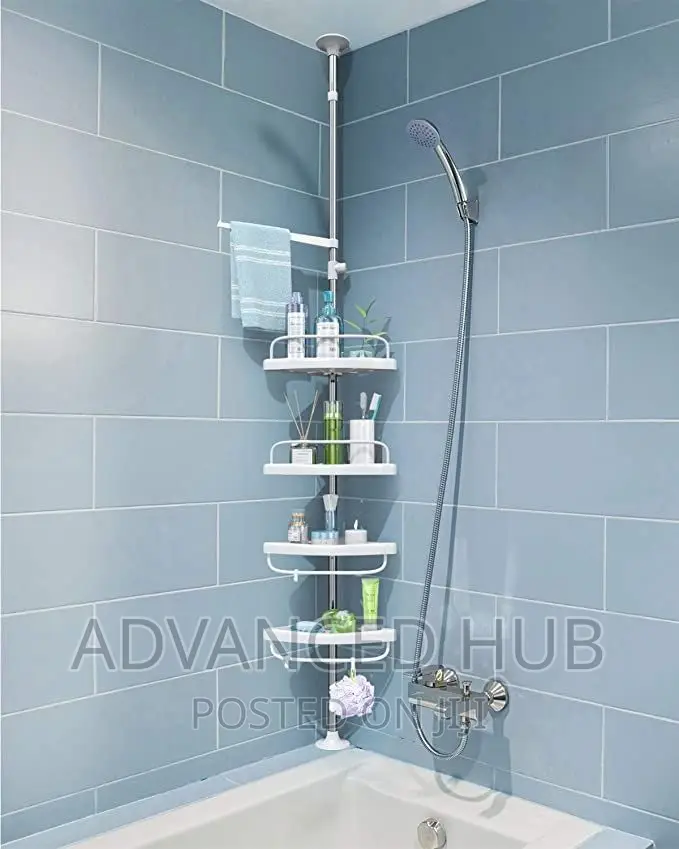 Telescopic Bathroom Corner Shelf