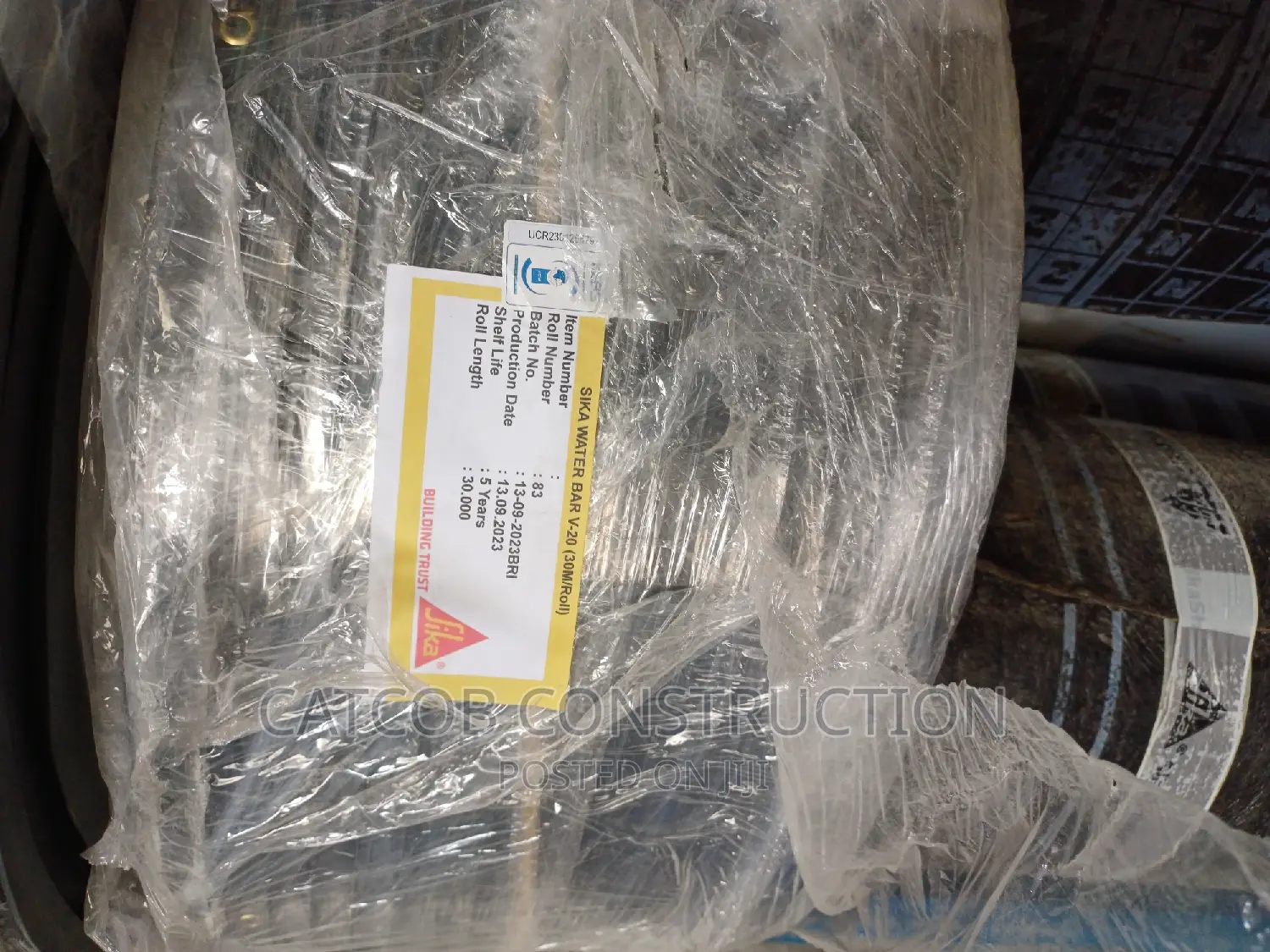 Sika Waterbar 200mm/150mm