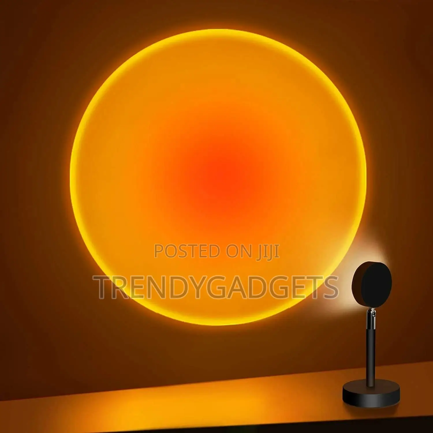 Smart App Controlled Sunset Lamp for Bedroom