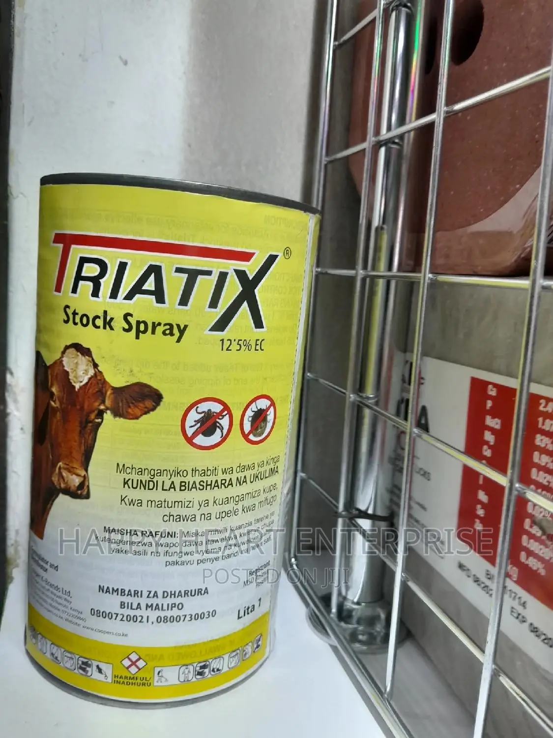 Triatix 12.5%Ec Stock Acaricide 1litre