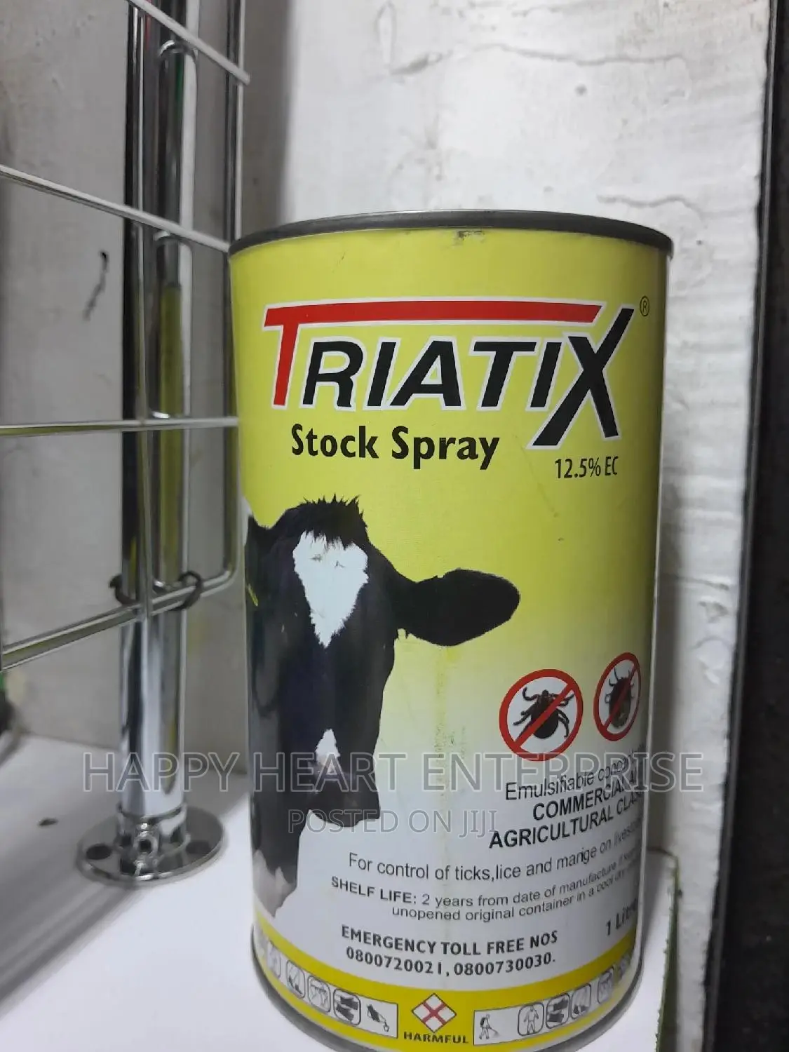 Triatix 12.5%Ec Stock Acaricide 1litre