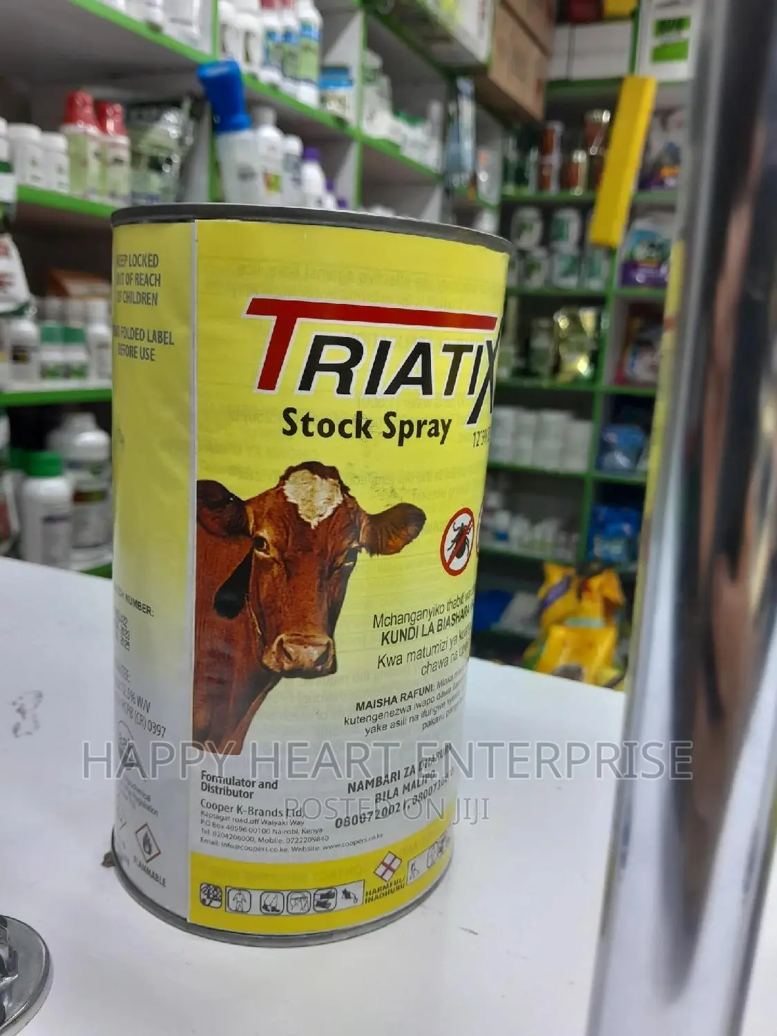 Triatix 12.5%Ec Stock Acaricide 1litre
