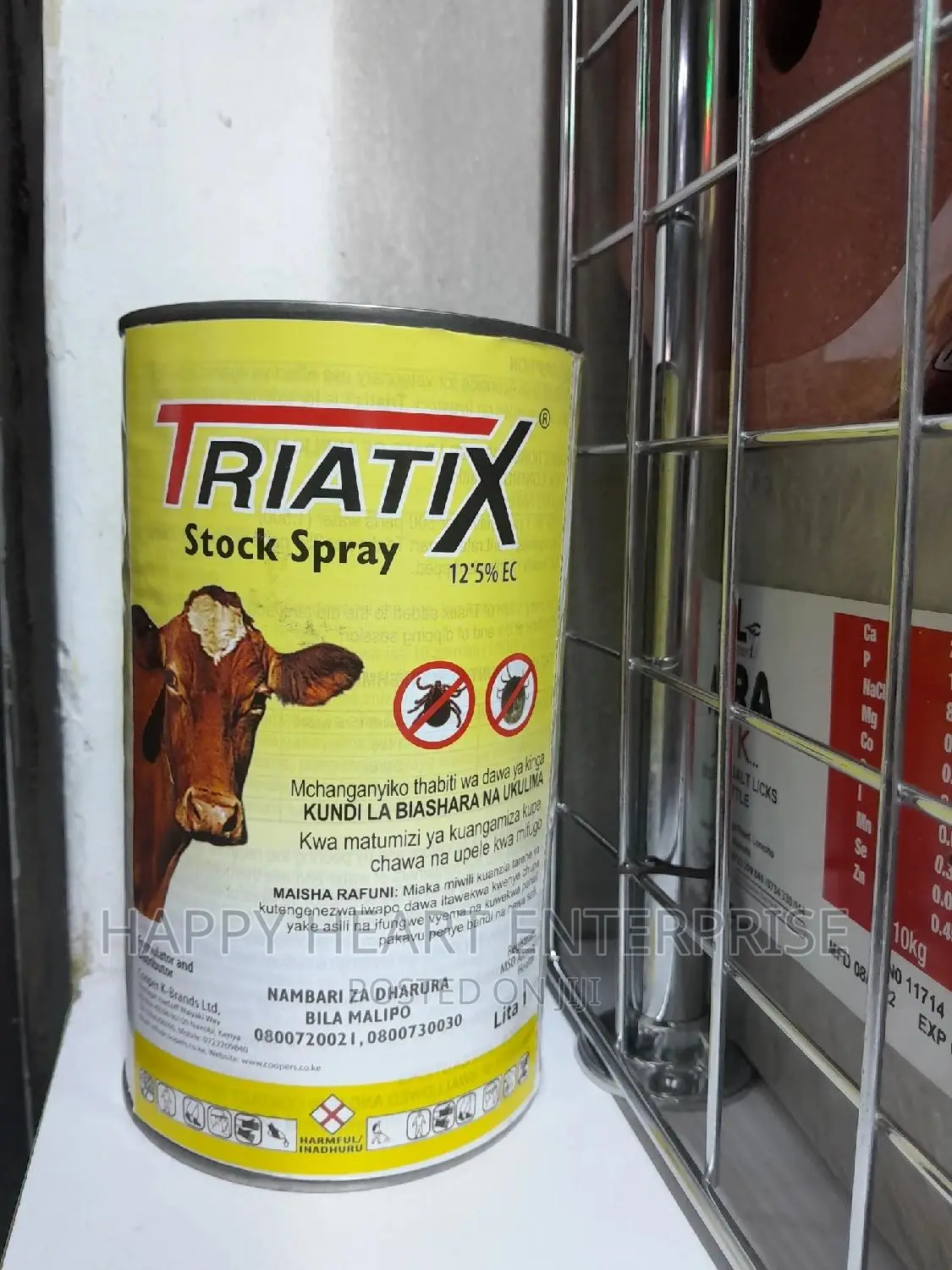 Triatix 12.5%Ec Stock Acaricide 1litre