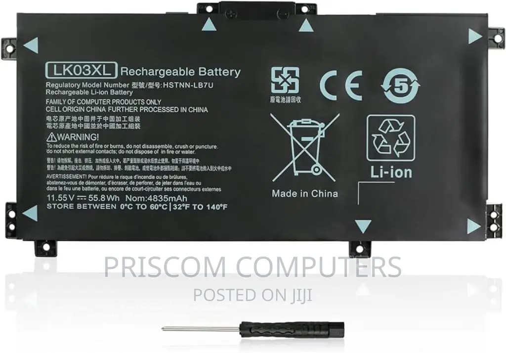 Battery HP Envy X360 15-Bp000 916368-541 916814-855 HSTNN-UB
