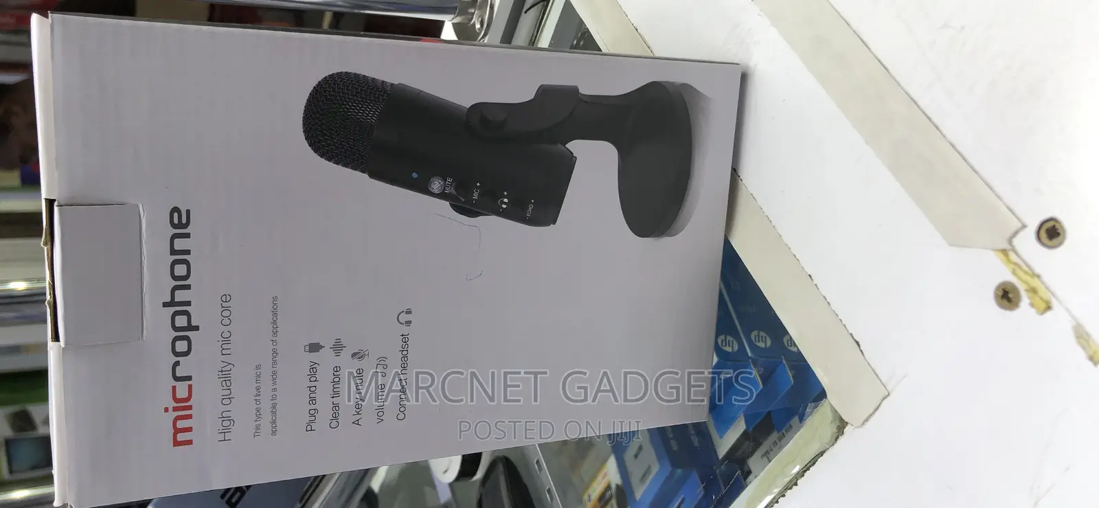 Condenser Microphone 360 Degree Uni-Directional