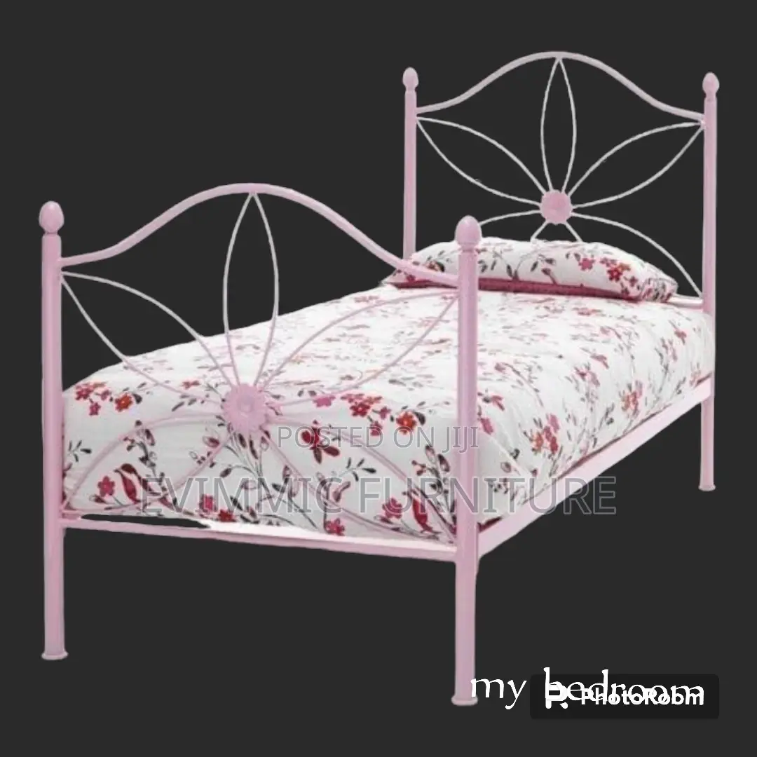 Princess Pink Metal Beds 3 Ft X 6 Ft