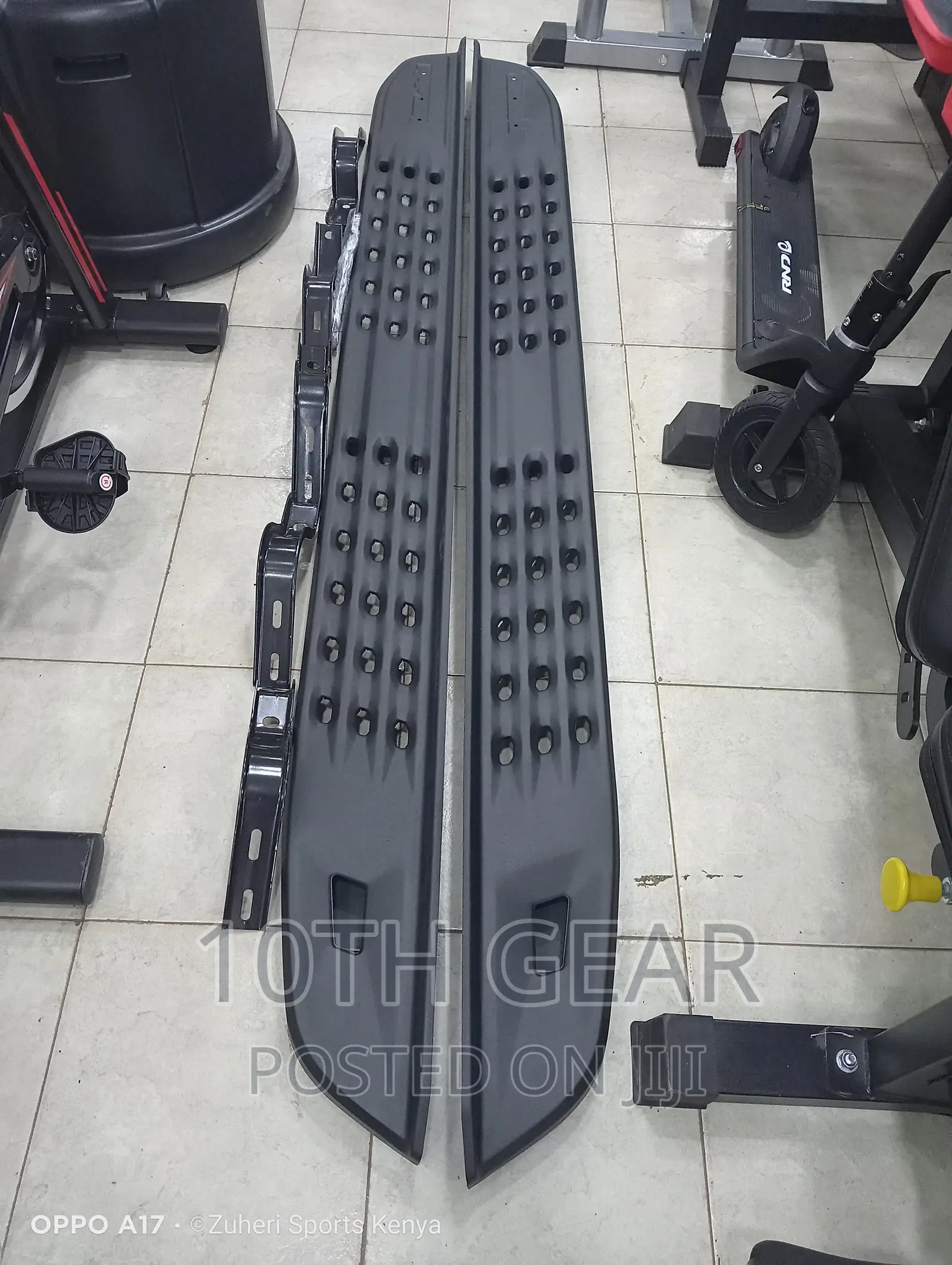 Ford Ranger Side Step Heavy Duty Steel Pair Raptor Style