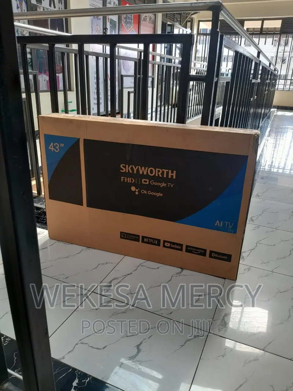 Skyworth 43 Inch Led Smart Google Tv – HDR Display 43g6500g