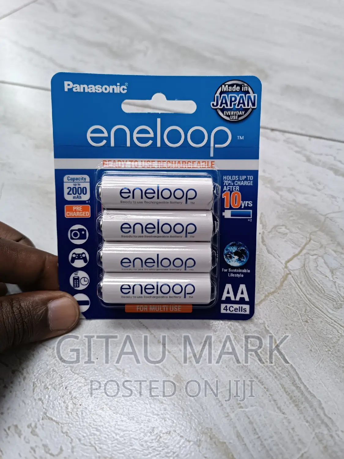 Panasonic Eneloop 2000mah AA Rechargeable Batteries