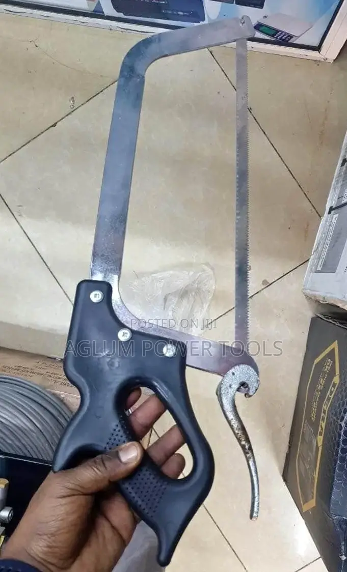 Butchery Hack Saw Blade With Black Handle