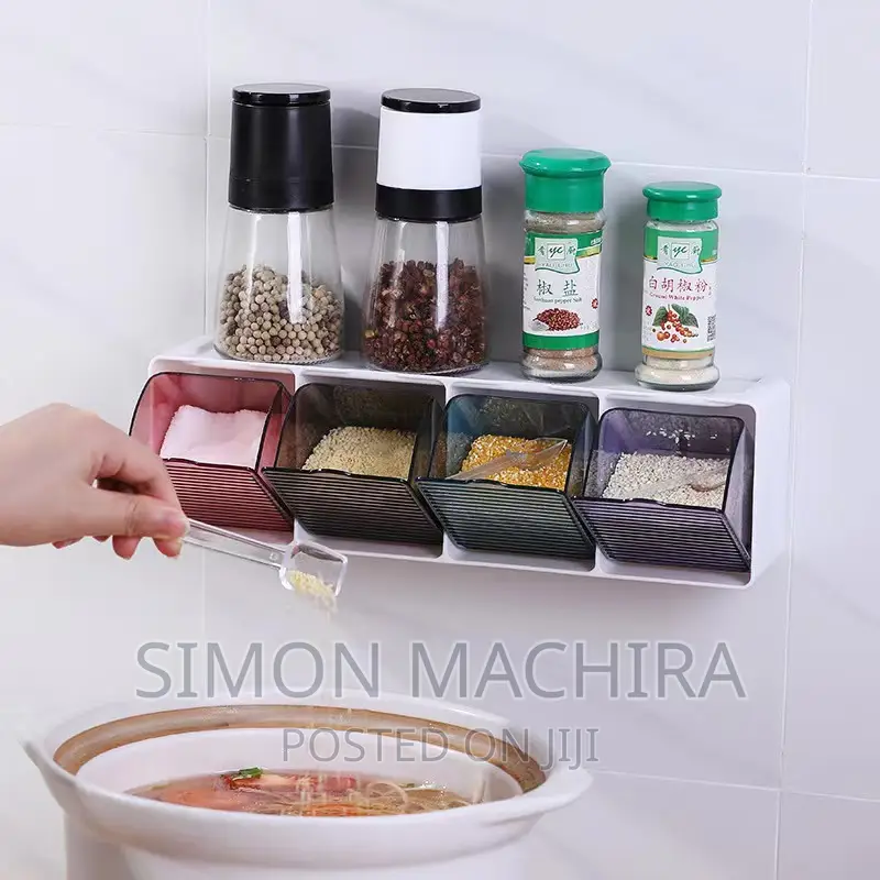 Kitchen Wall Spice Organizer