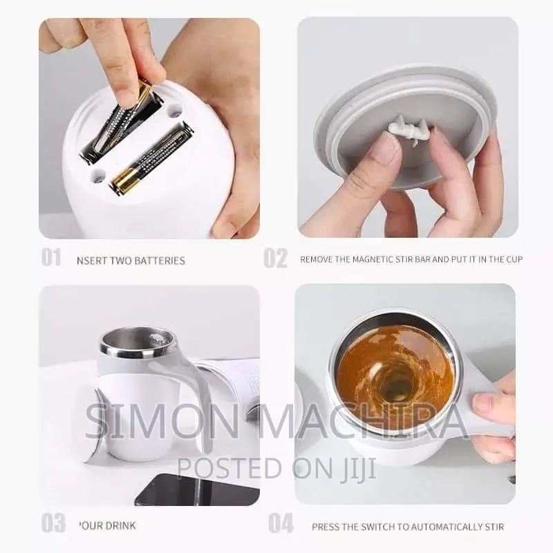 Stirring Cup, Self Stirring Cup