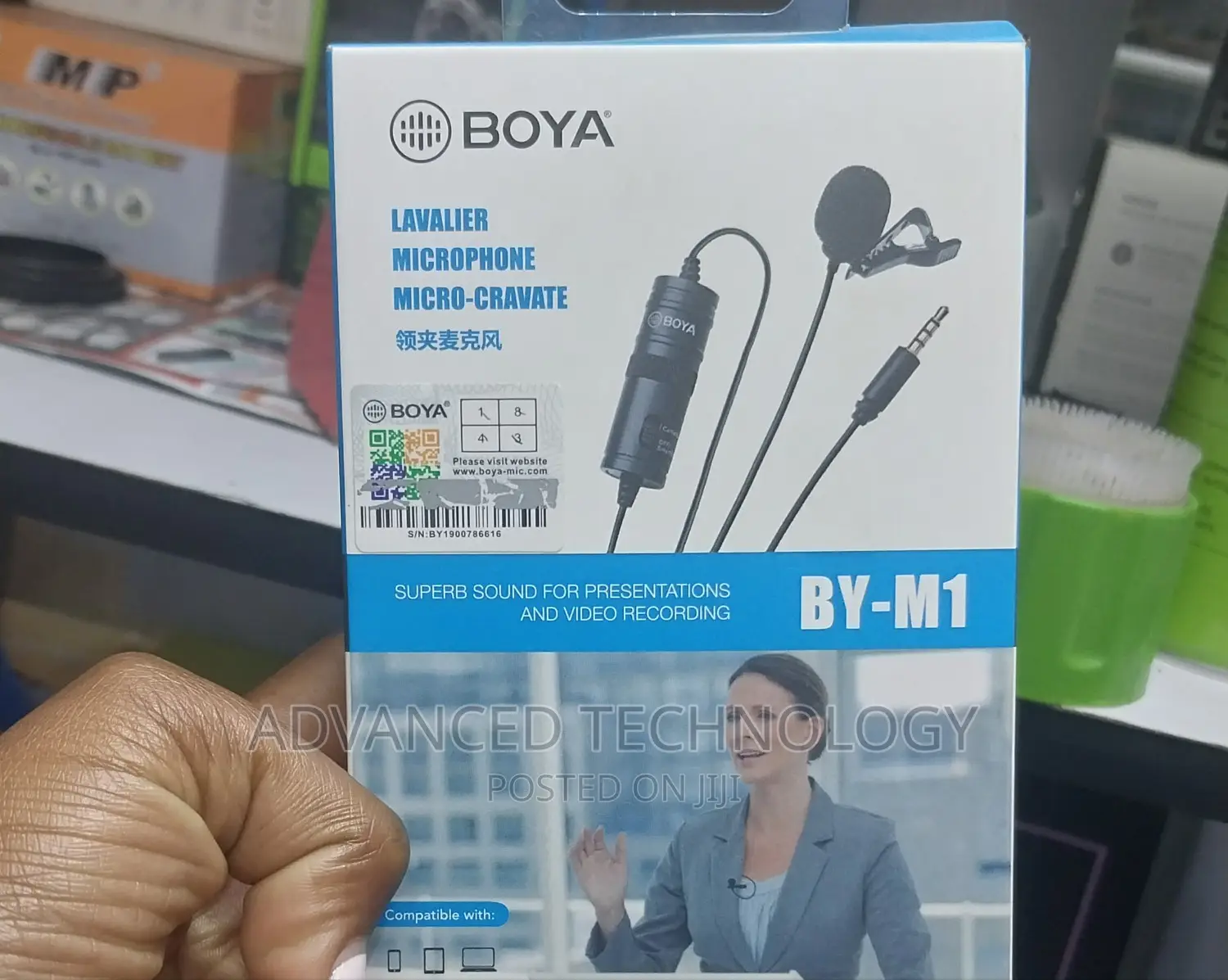 Boya By-m1 Lapel Microphone