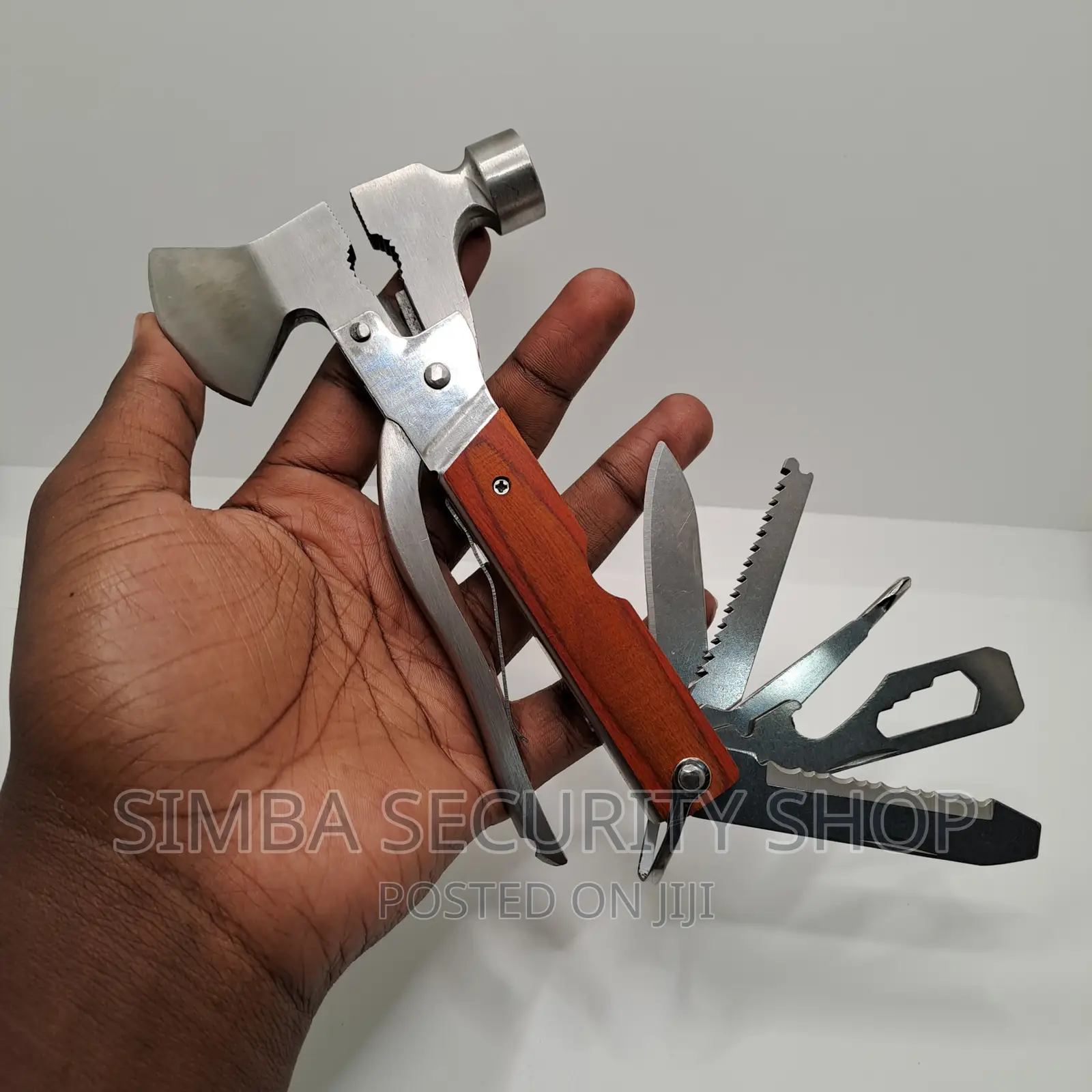 Hummer Axe Multipurpose Tool 15 in 1 Survival Hand Gift Men