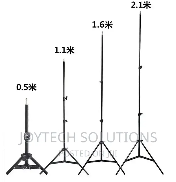 Adjustable 2.1 Meters Phone Tripod Stand.