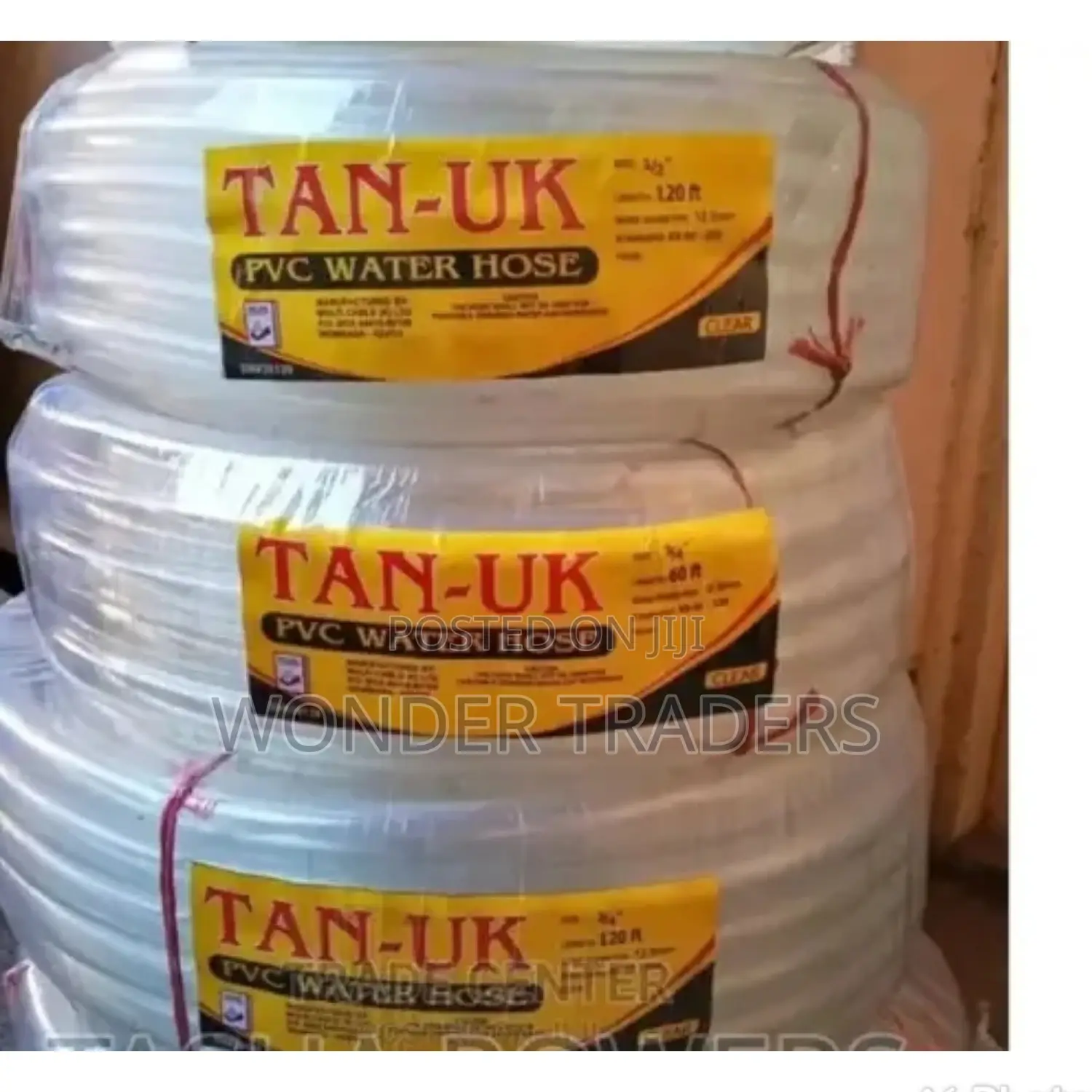Clear Hose Pipes - 1inch X 120ft