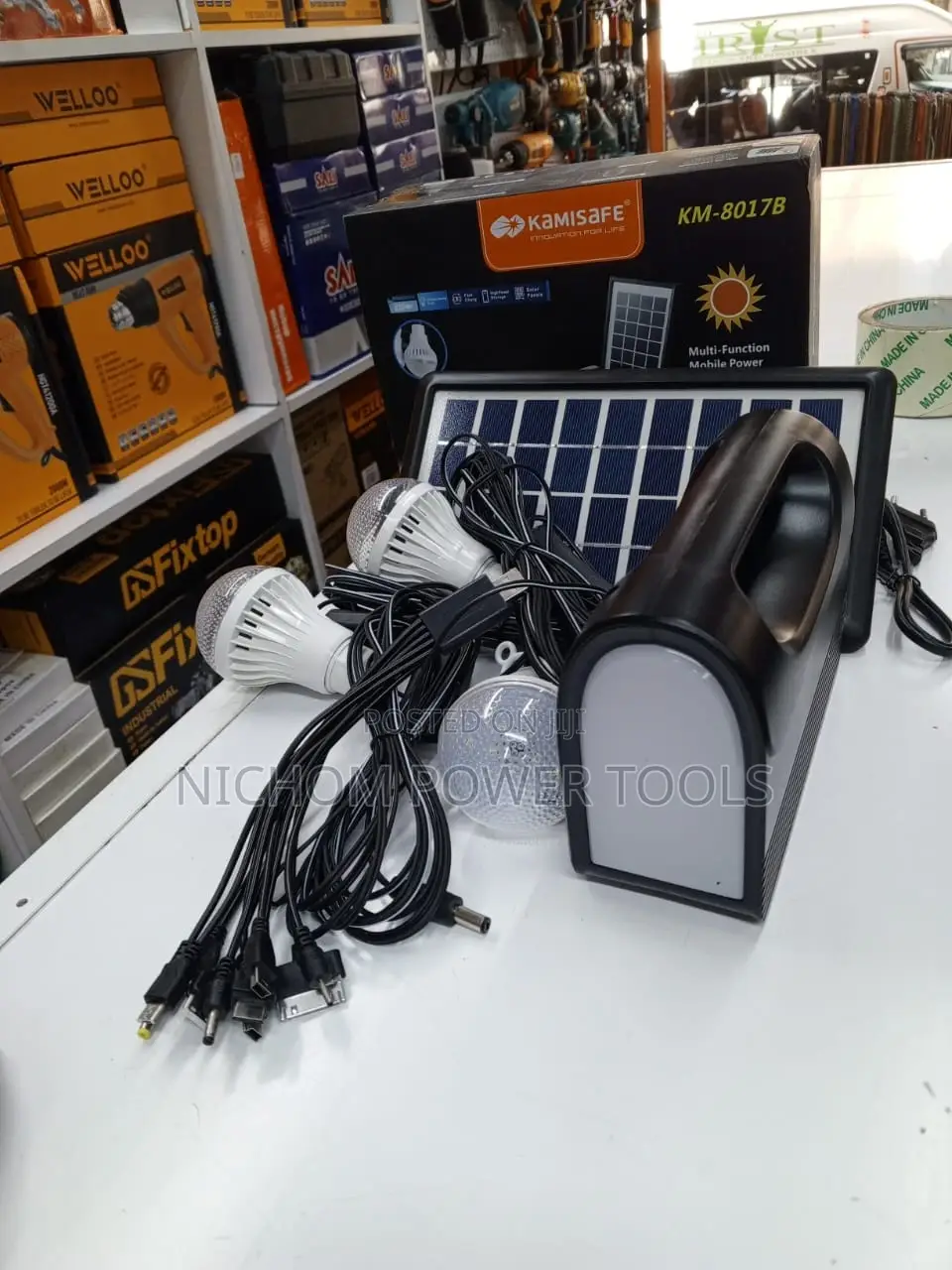 Kamisafe Solar Lighting Power
