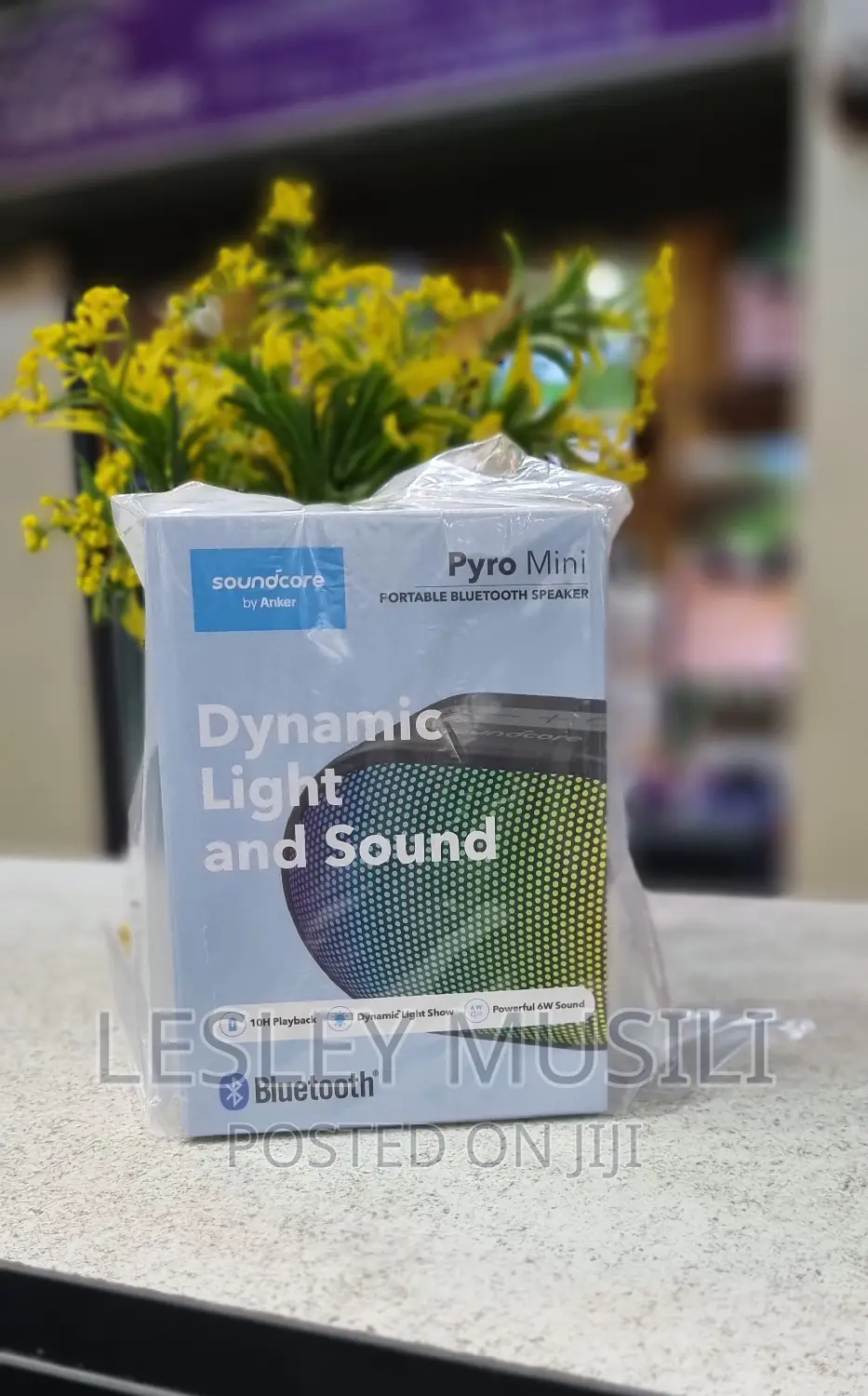 Anker Soundcore Pyro Mini Portable Bluetooth Speaker