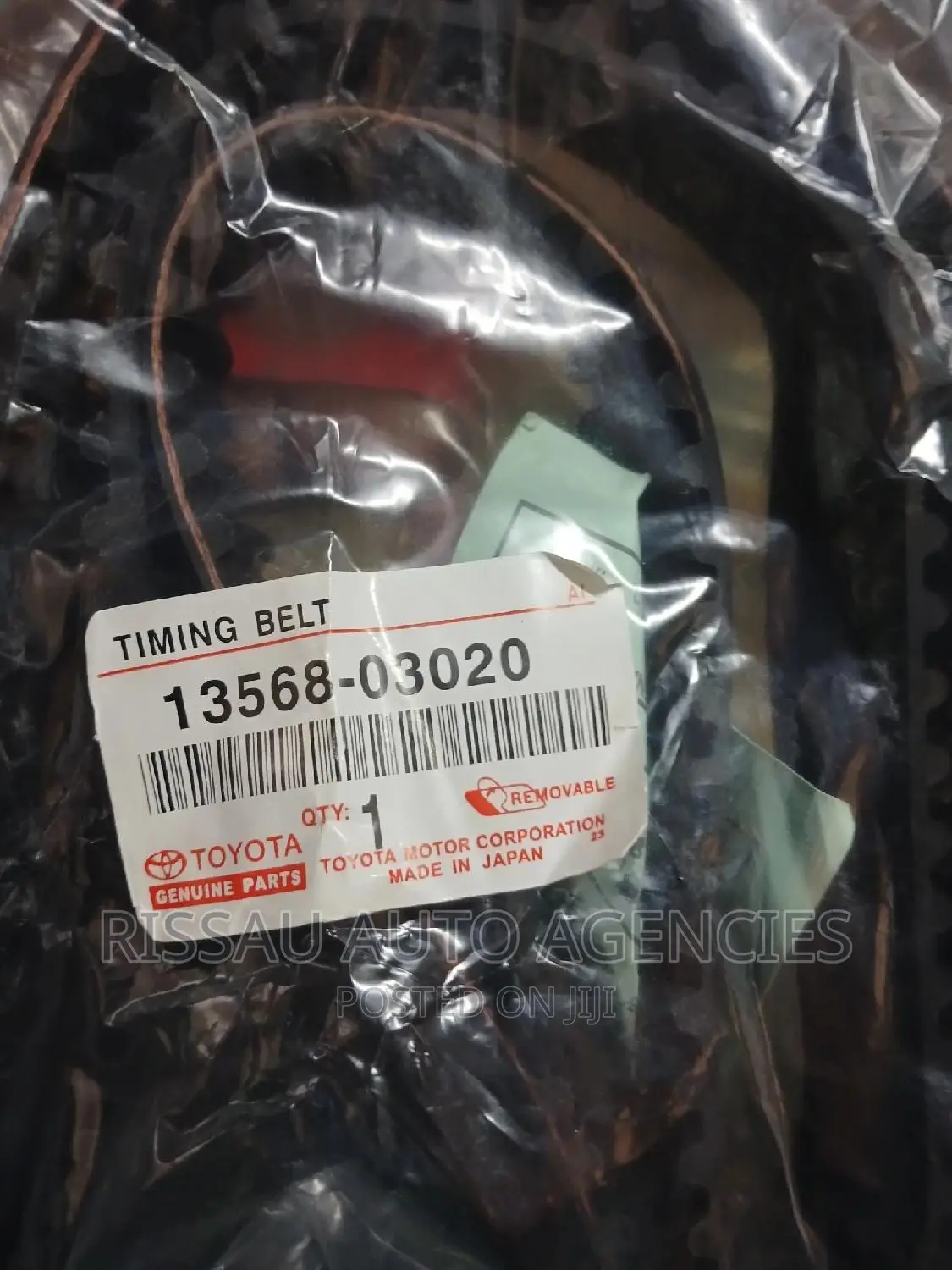 Toyota Genuine Timing Belt 13568-03020 Made in Japan