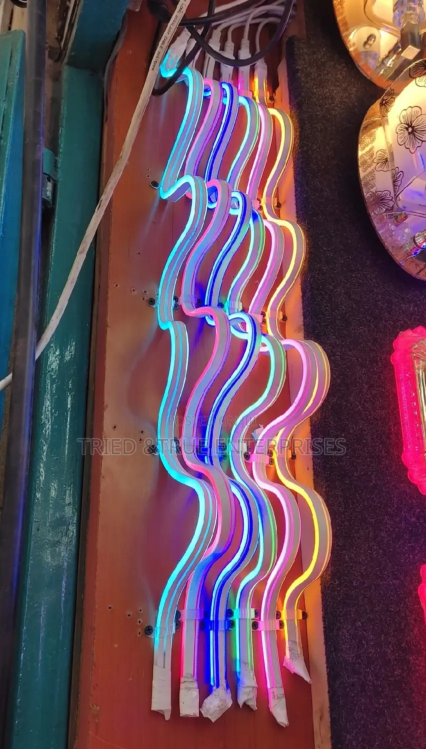 Neon Snake Lights