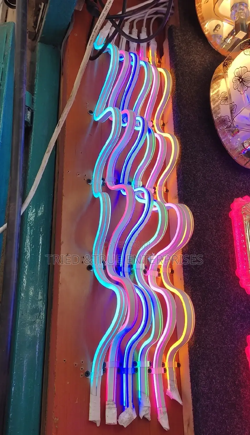 Neon Snake Lights