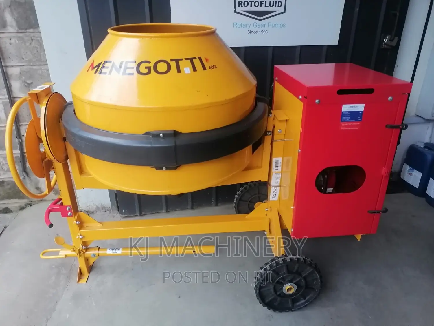 MENEGOTTI Concrete Mixer -400l Brazilian Brand