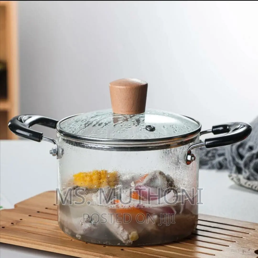 3.5 L HIGHLY HEAT RESISTANCE Borosilicate Cooking Pot