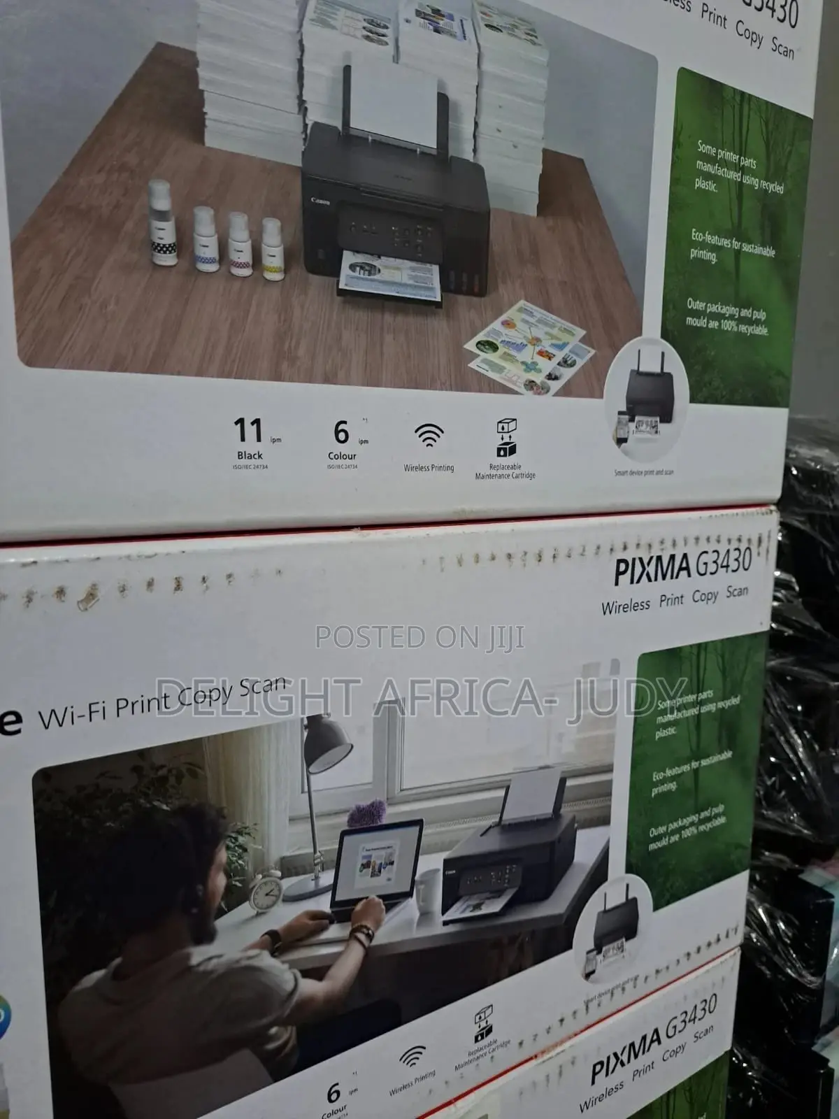Restocked Brand New Canon G3430 3in1 Wireless Printer.