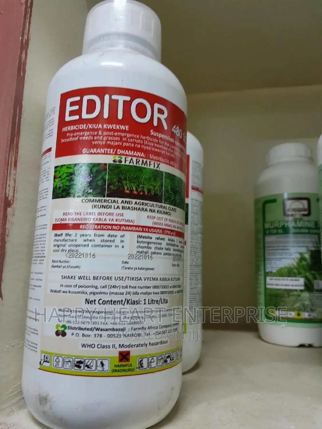 Editor 480sc Selective Carrot Herbicide 1litre