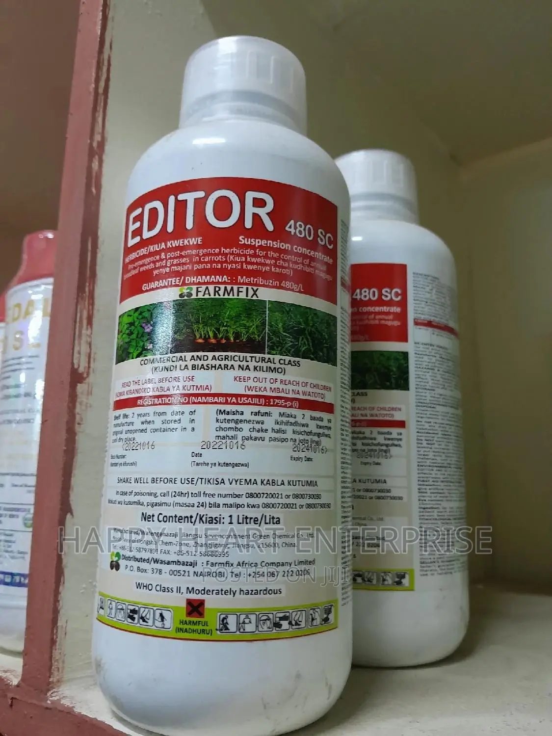 Editor 480sc Selective Carrot Herbicide 1litre